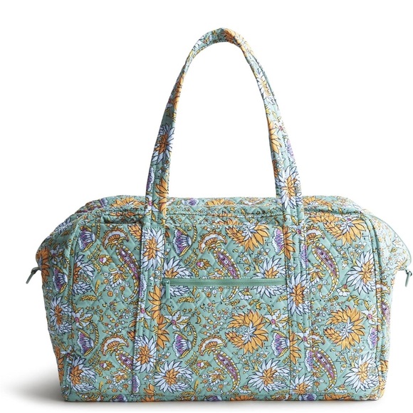 NWOT Vera Bradley Miramar Weekender (Gemstone Paisley) - Picture 5 of 6